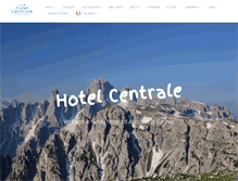 Tablet Screenshot of hotel-centrale.it